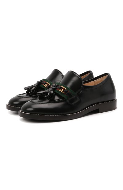 Кожаные лоферы GUCCI, арт. 662190/1PKE0