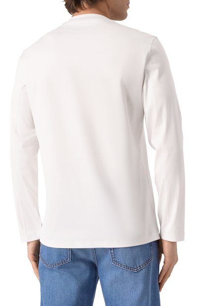 Хлопковый лонгслив BRUNELLO CUCINELLI, арт. M0B137407, фото 4