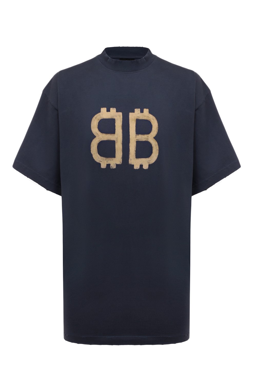 Хлопковая футболка BALENCIAGA, арт. 739028/T0VU6, фото 1