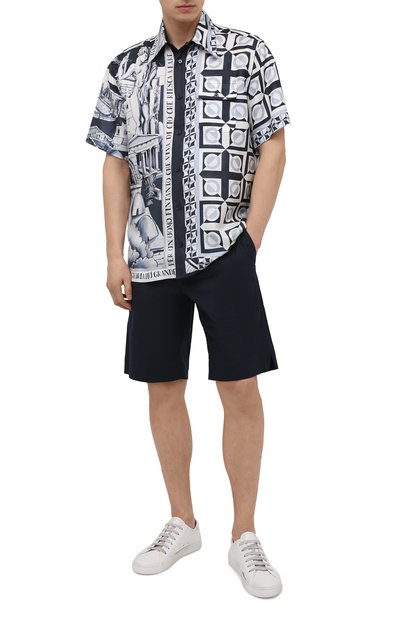 Шелковая рубашка DOLCE & GABBANA, арт. G5GX3T/FI1VV, фото 2