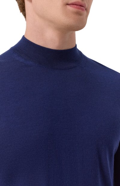 Водолазка из кашемира и шелка FEDELI, арт. MU007090, фото 5