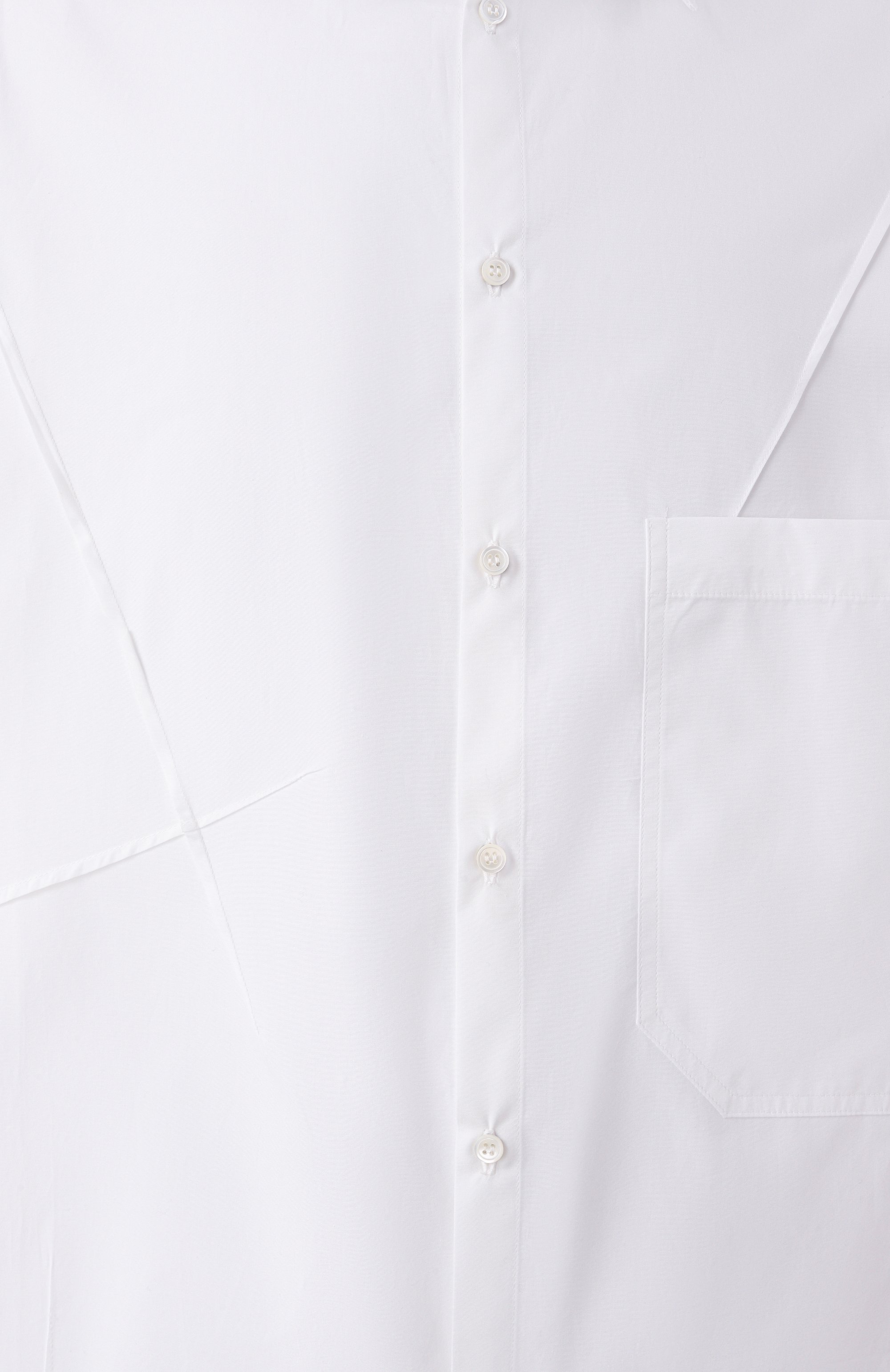 Хлопковая рубашка ISABEL BENENATO, арт. UW58S25, фото 6