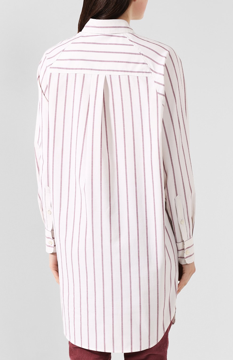 Хлопковая рубашка ISABEL MARANT ETOILE, арт. R01498-19A030E/SANDERS, фото 4