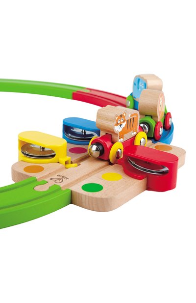 Музыкальная игрушка железная дорога HAPE, арт. E3826_HP, фото 4