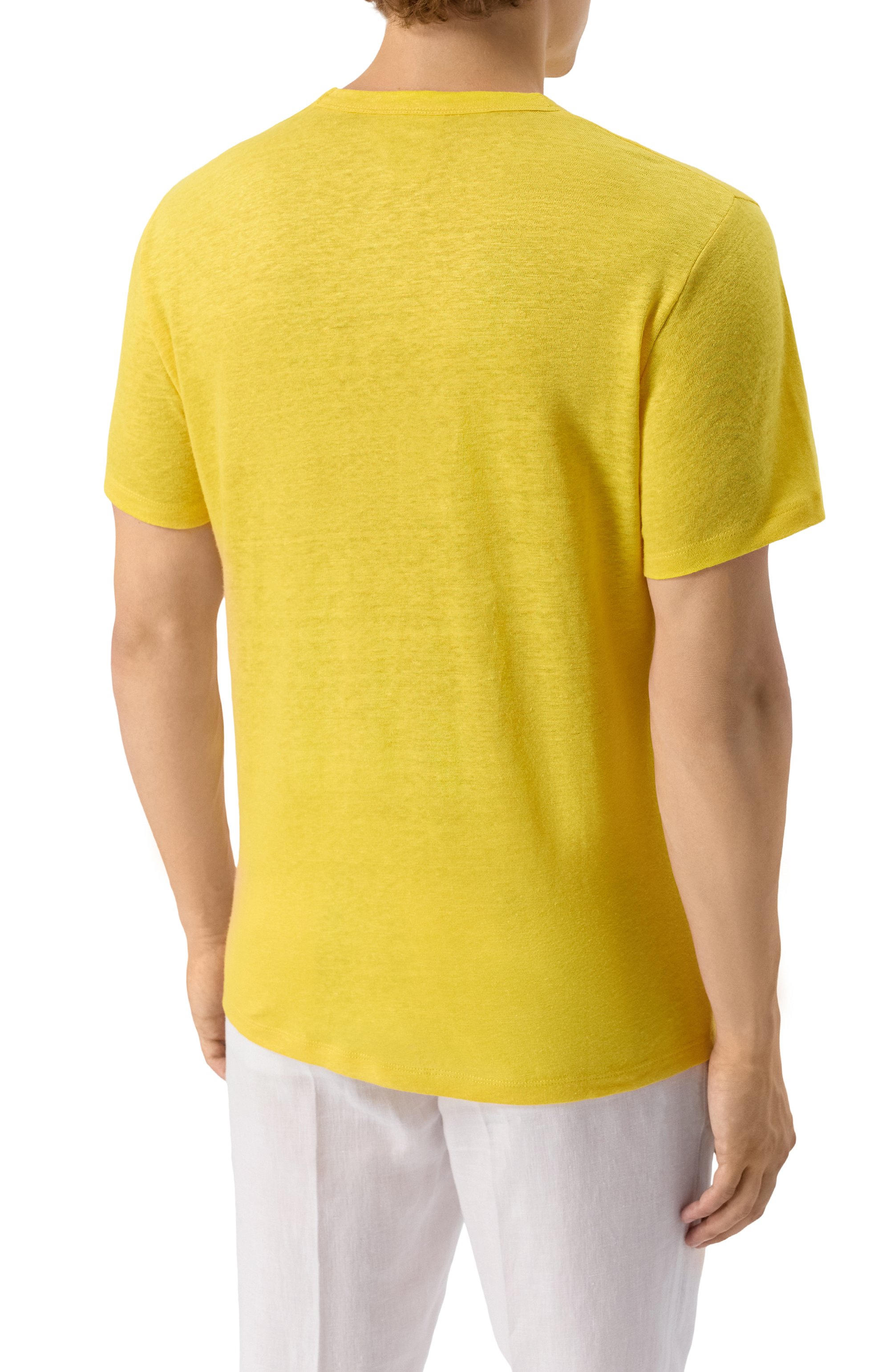 Льняная футболка MC2 SAINT BARTH, арт. STBM ECSTASEA/02887H, фото 4