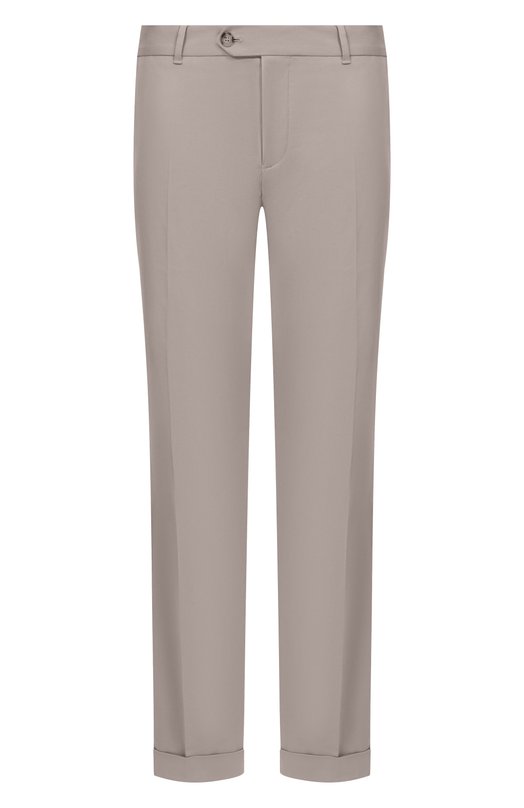 Хлопковые брюки BOSS 50555035 Бежевый 50555035