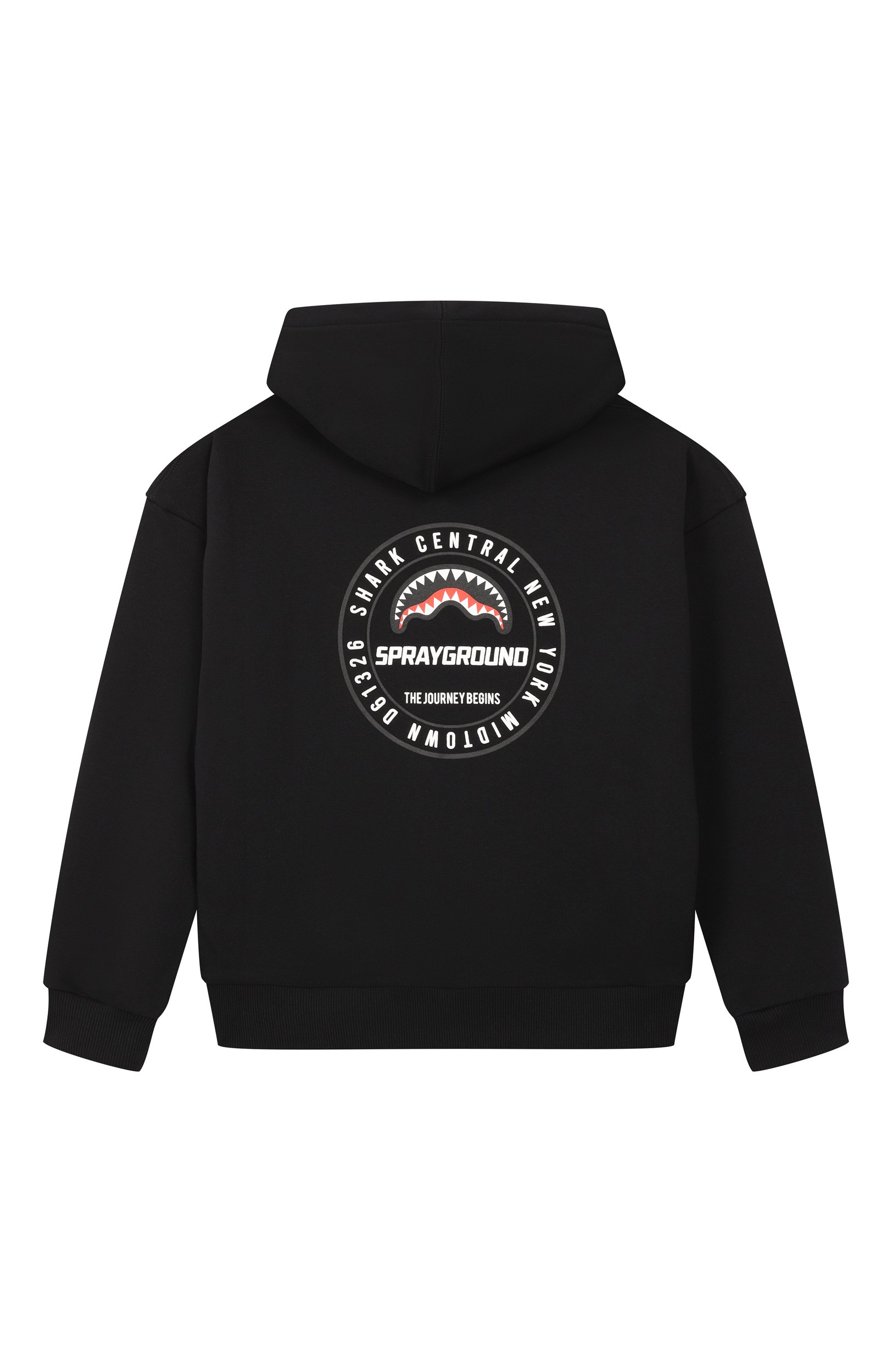 Хлопковая толстовка SPRAYGROUND, арт. SPY1486GBLK/SPRAYGR0UND BASIC 0VER FULL-ZIP H00DIE, фото 2