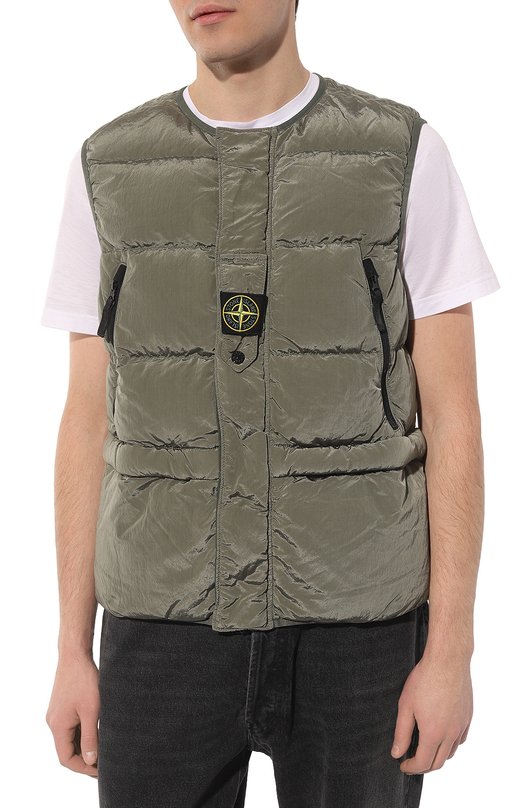 фото Пуховый анорак stone island