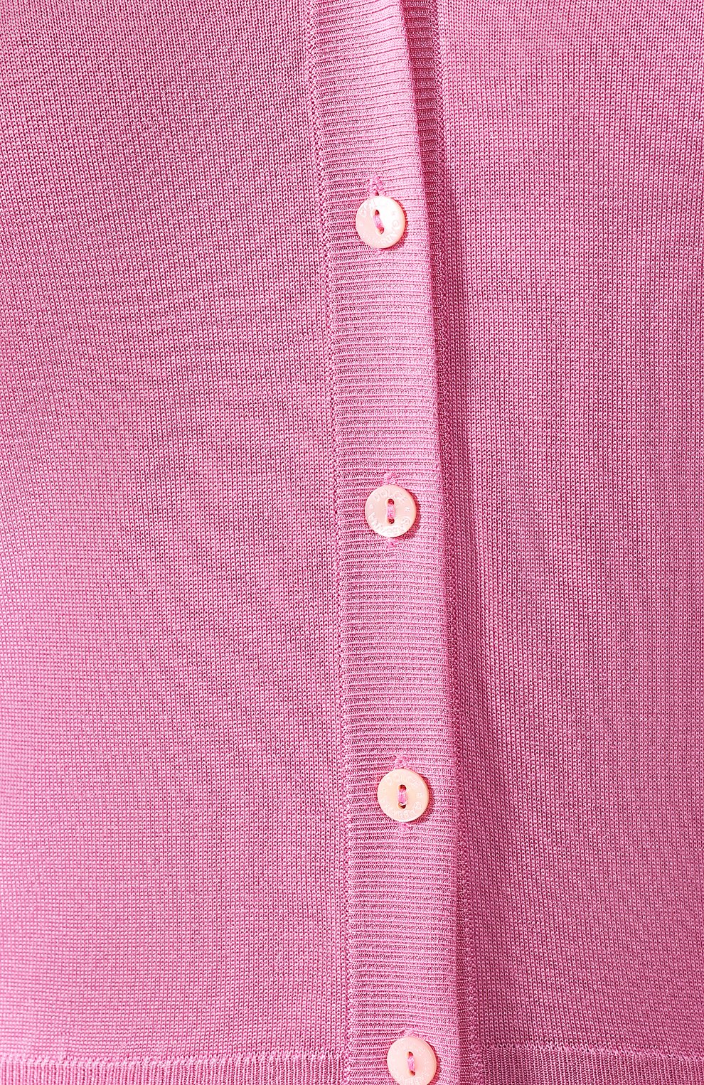 Шелковый кардиган DOLCE & GABBANA розового цвета по цене 92300 руб., арт. FX762T/JASKF, фото 5 Шелковый кардиган DOLCE & GABBANA, арт. FX762T/JASKF, фото 5