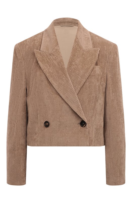 Вельветовый жакет Brunello Cucinelli MD5747302P Бежевый MD5747302P