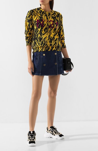 Хлопковый свитшот N21, арт. 19I N2P0/E022/4206, фото 2