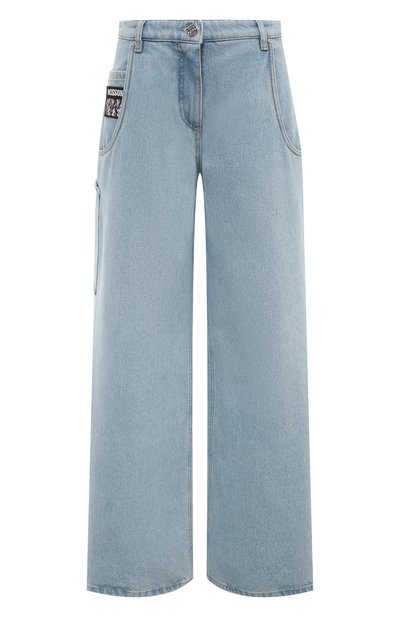 Джинсы MISSONI голубого цвета по цене 75200 руб., арт. WI28/BW00K9, фото 1 Джинсы MISSONI, арт. WI28/BW00K9, фото 1