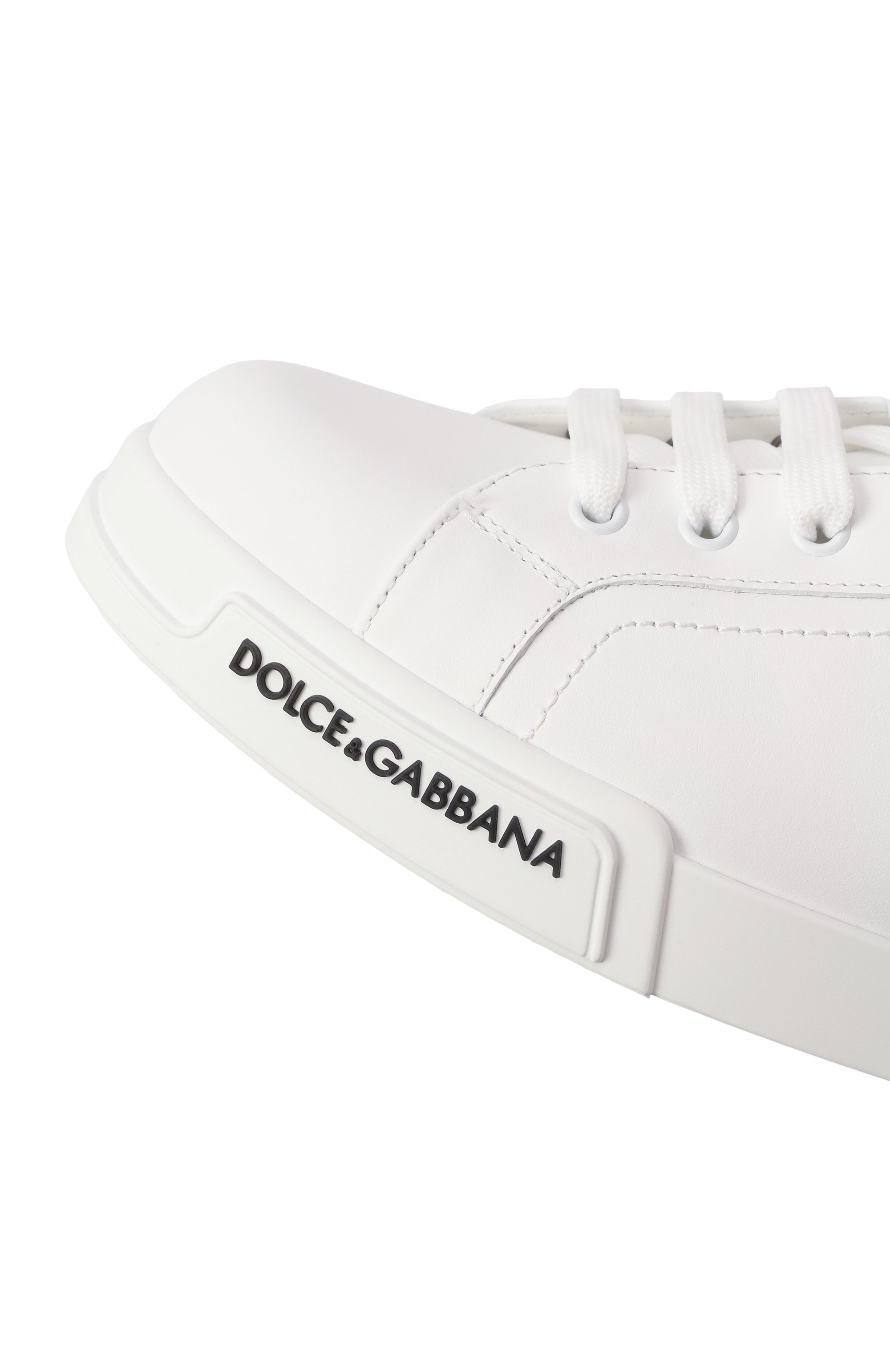 Кожаные кеды portofino DOLCE & GABBANA, арт. CS2213/AA335, фото 7