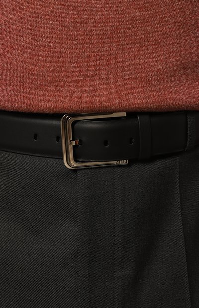 Кожаный ремень ZILLI, арт. B12040M1015VPALRU, фото 2