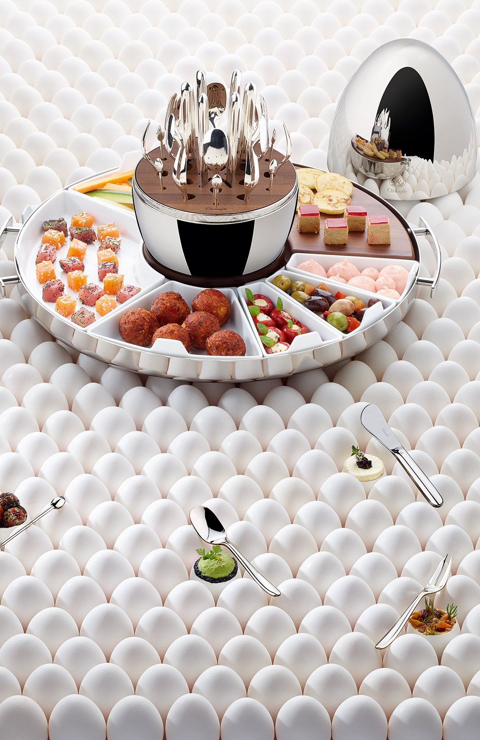 Набор приборов для закусок mood party на 6 персон CHRISTOFLE, арт. 00065599, фото 3