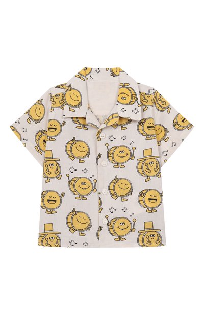 Рубашка из хлопка и льна STELLA MCCARTNEY, арт. TY5501
