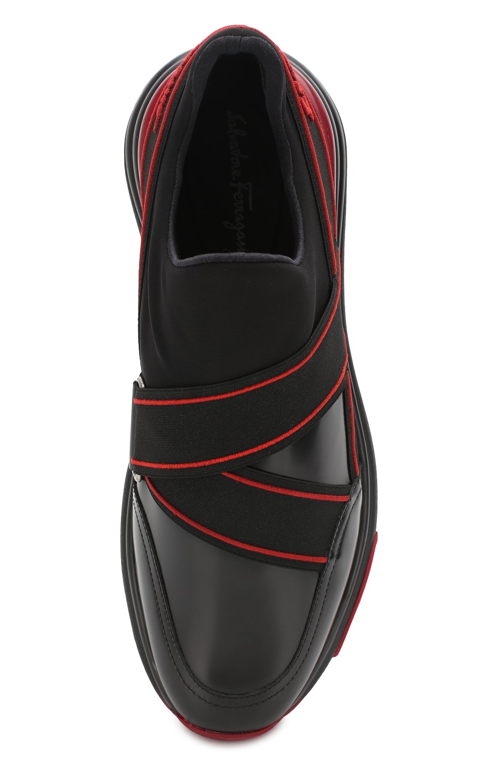 Кожаные кроссовки FERRAGAMO, арт. Z-07164183E, фото 5