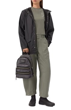 Женский рюкзак the biker medium MARC JACOBS (THE) темно-серого цвета, арт. 2F3HBP029H02 | Фото 7 (Размер: medium; Материал: Текстиль; Стили: Кэжуэл)