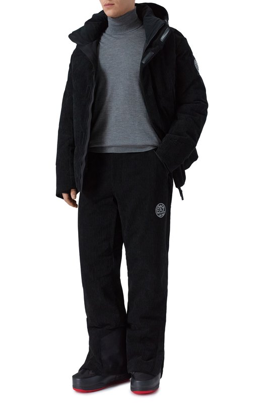 Вельветовые брюки EA7 7M000447/AF14636 Чёрный  7M000447/AF14636 Фото 2