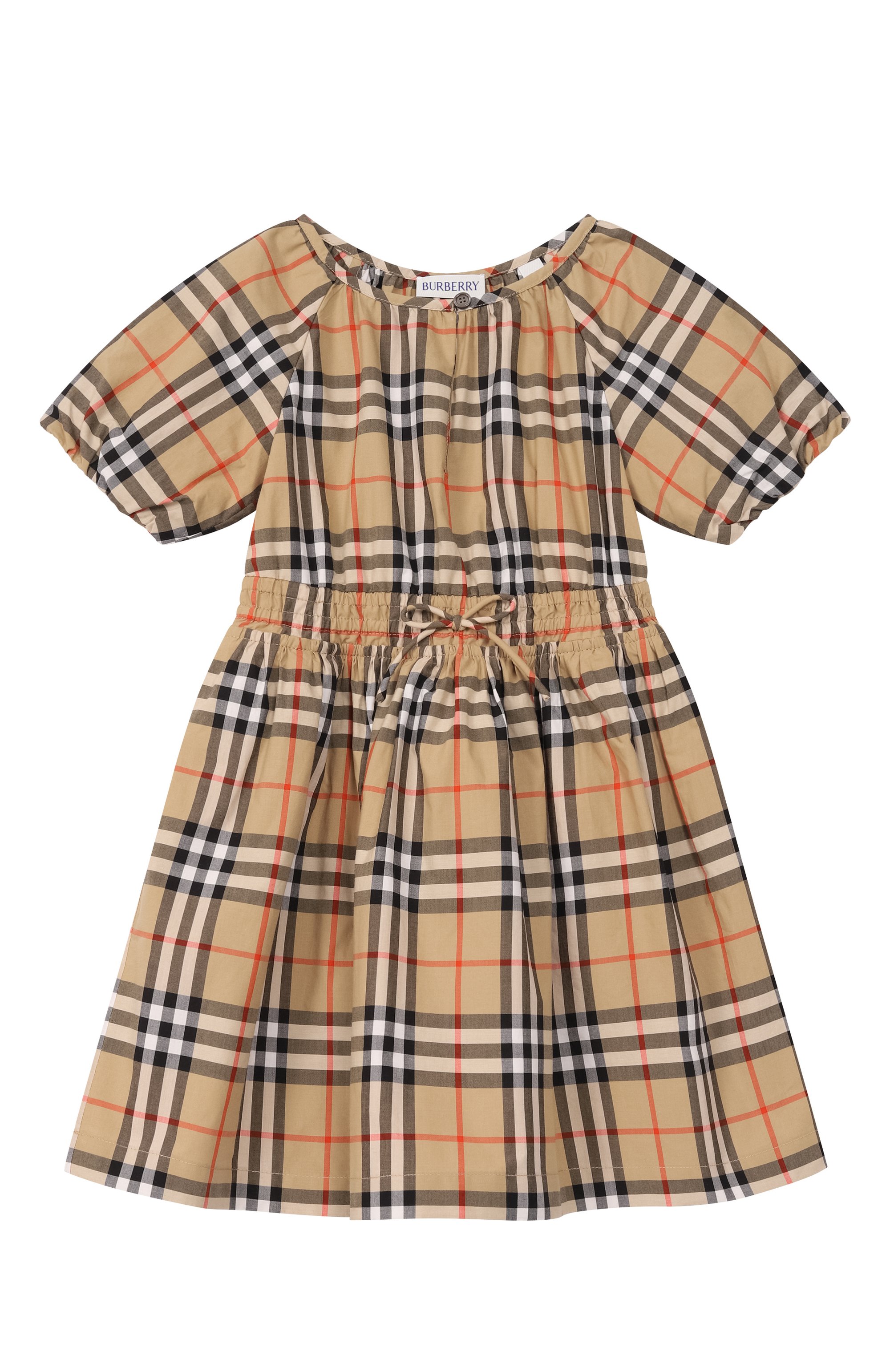 Хлопковое платье BURBERRY, арт. 8121194, фото 1