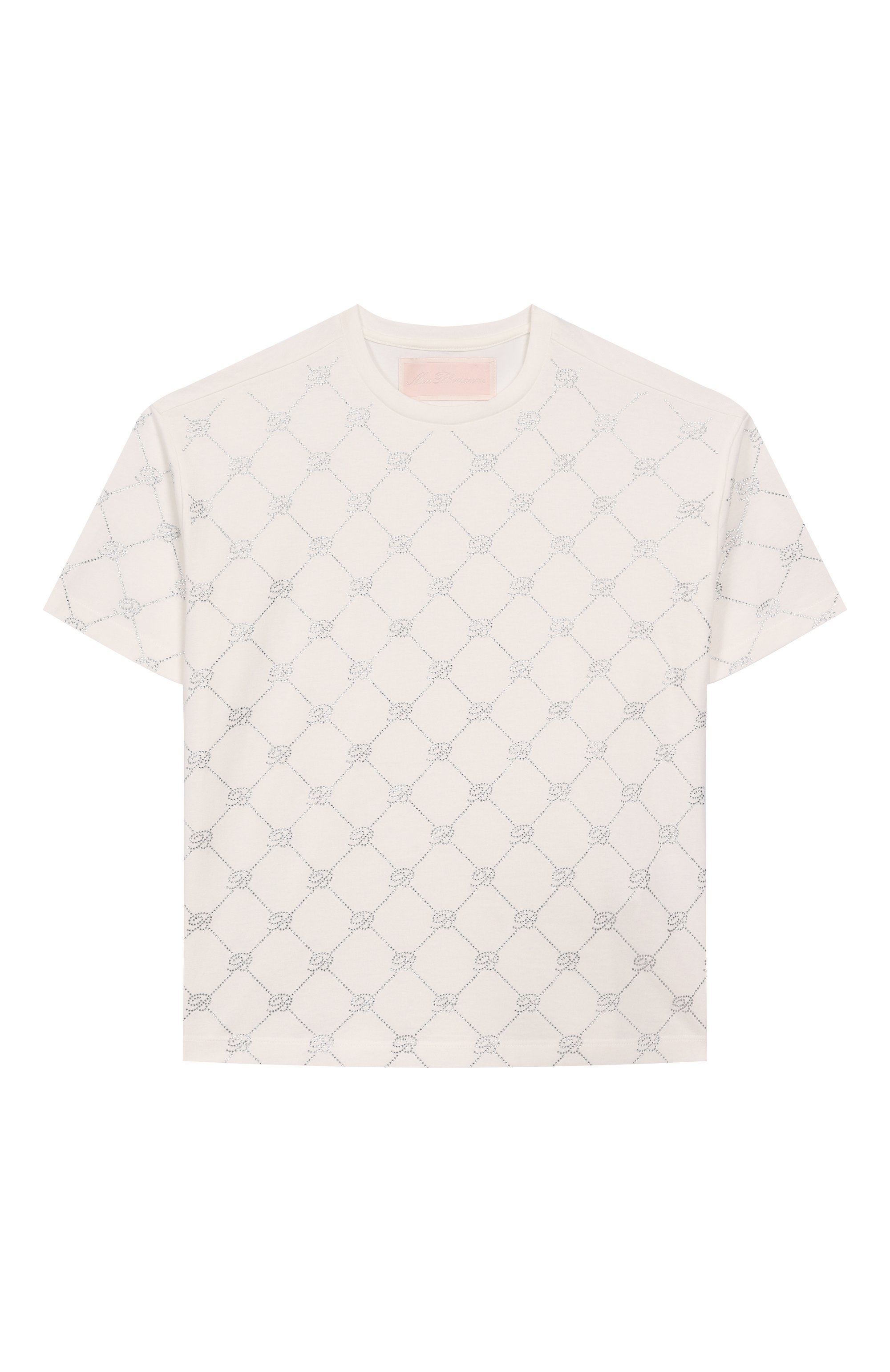 Хлопковая футболка BLUMARINE, арт. BFTS007.0.JF056/14A-16A, фото 1