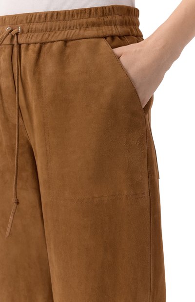 Замшевые брюки P.A.R.O.S.H., арт. D230792, фото 5