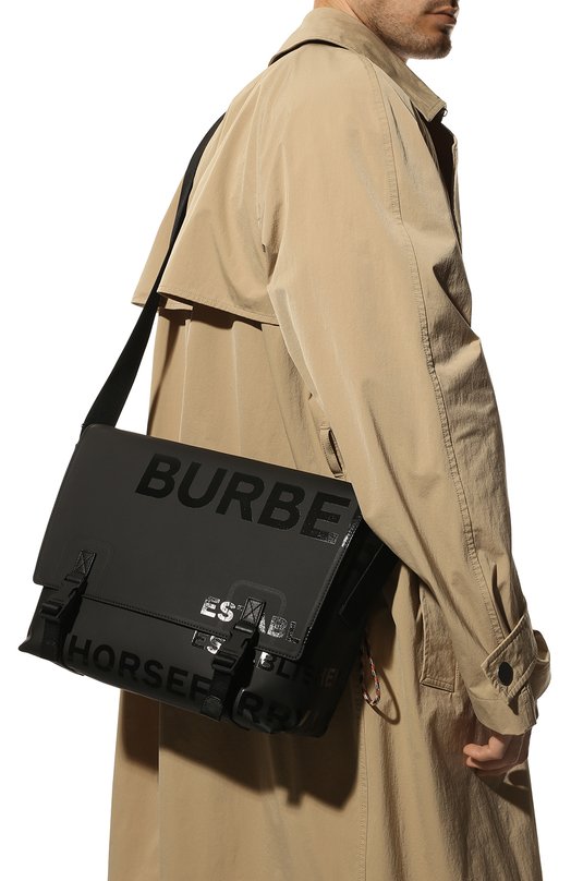 Текстильная сумка Burberry 8036752 Чёрный  8036752 Фото 2