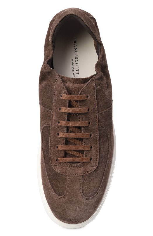Замшевые кеды Franceschetti 0400041/CAM0SCI0 RAIN Коричневый  0400041/CAM0SCI0 RAIN Фото 5
