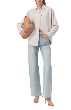 Хлопковая рубашка ISABEL MARANT ETOILE, арт. CH0206FA/C1N06E, фото 2