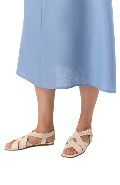 Кожаные сандалии elsy AGL, арт. D641052PC/S0FTY, фото 3