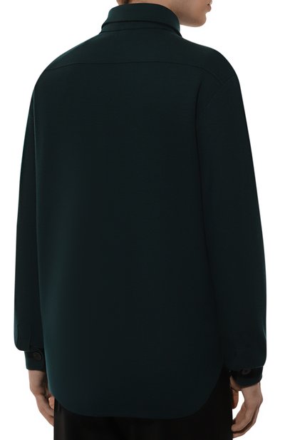 Шерстяная куртка-рубашка HARRIS WHARF LONDON, арт. C9320MYM, фото 4