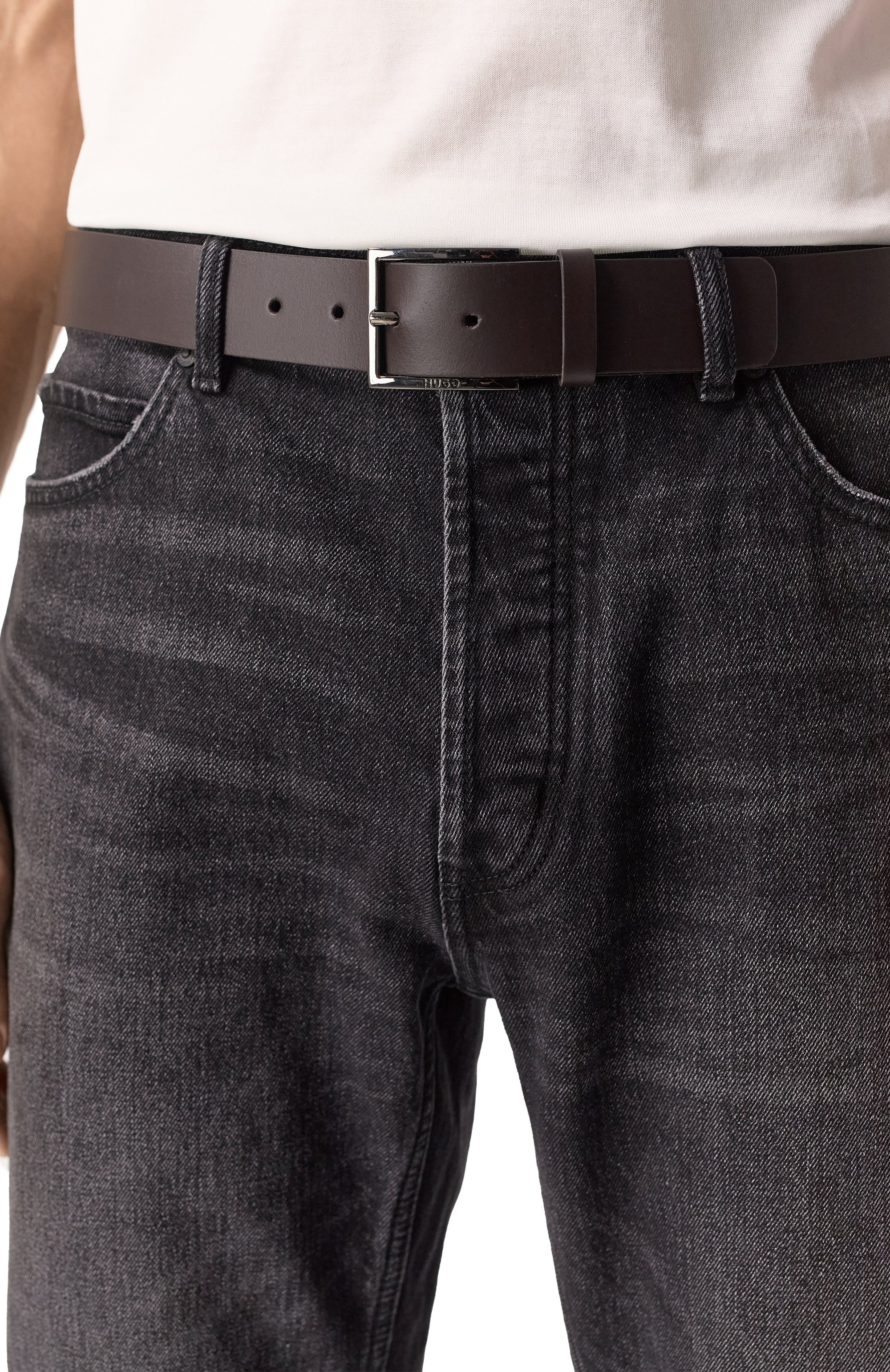 Кожаный ремень HUGO, арт. 50496596, фото 2
