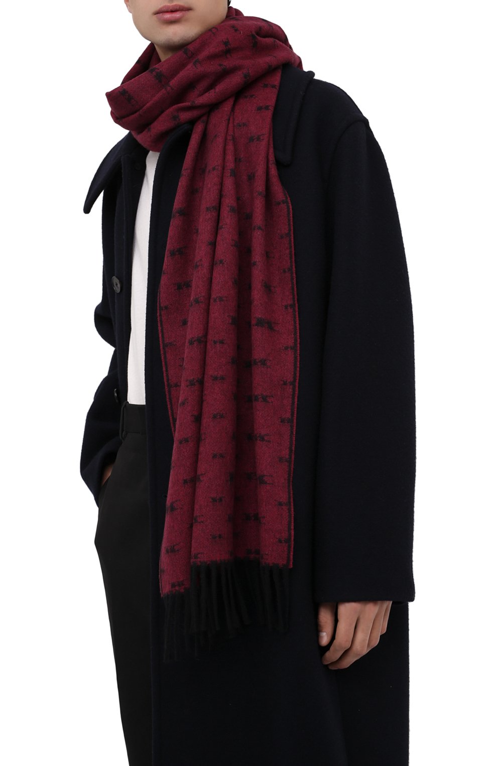 Шарф из шерсти и кашемира KITON, арт. USCIACX0276A, фото 2