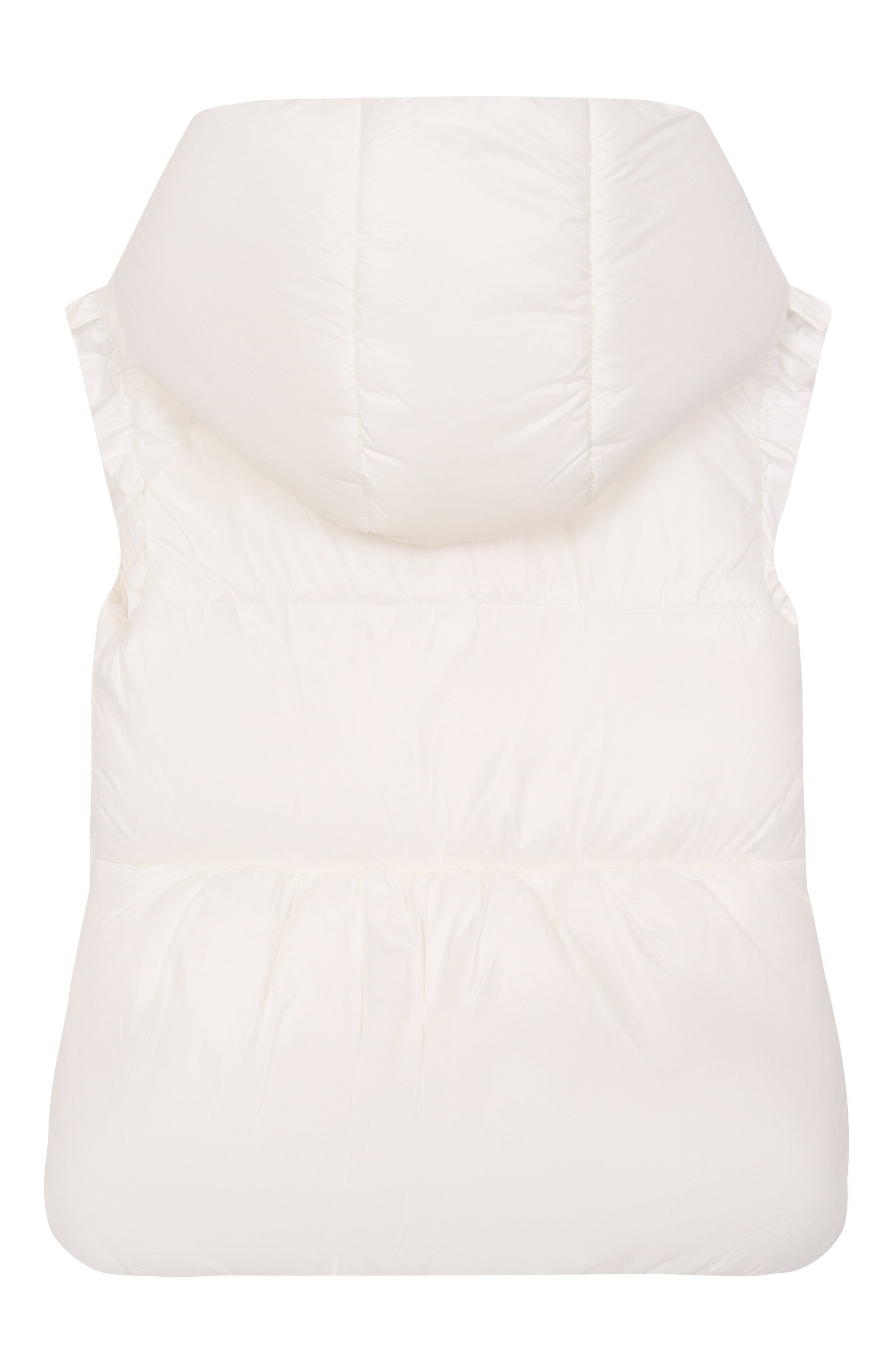 Утепленный жилет MONNALISA молочного цвета по цене 29150 руб., арт. 17E101, фото 2 Утепленный жилет MONNALISA, арт. 17E101, фото 2