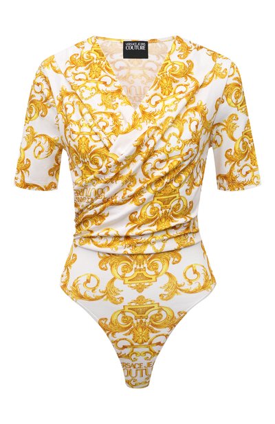 Женское хлопковое боди VERSACE JEANS COUTURE, арт. D4HWA603-WDP214/S0155