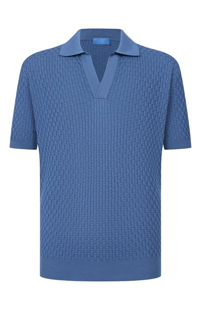 Мужская поло из шелка и хлопка MVST, арт. M26.2PM.K032/Y104 CANESTR0