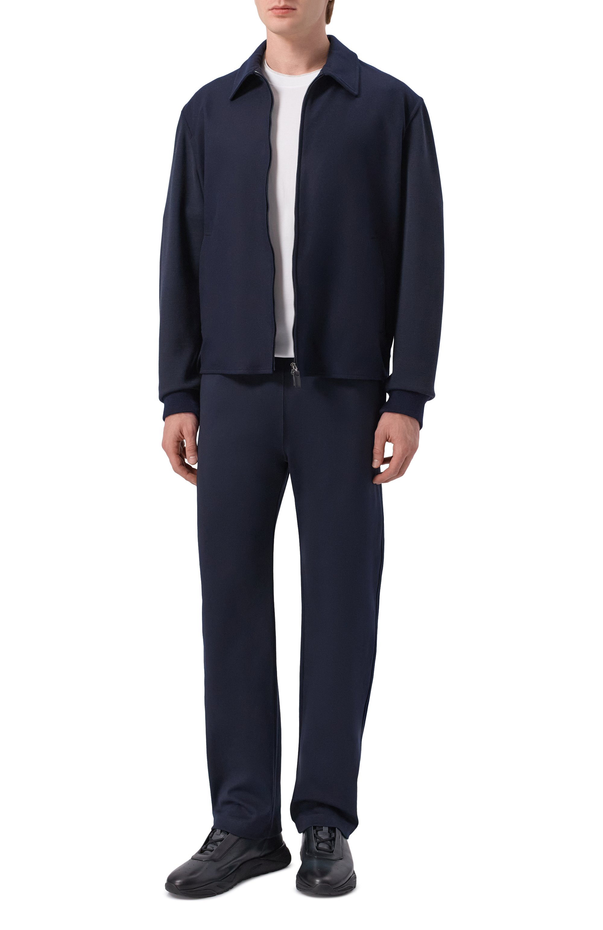 Кожаные кроссовки innova SANTONI, арт. MBIG22027NERTG0N, фото 2