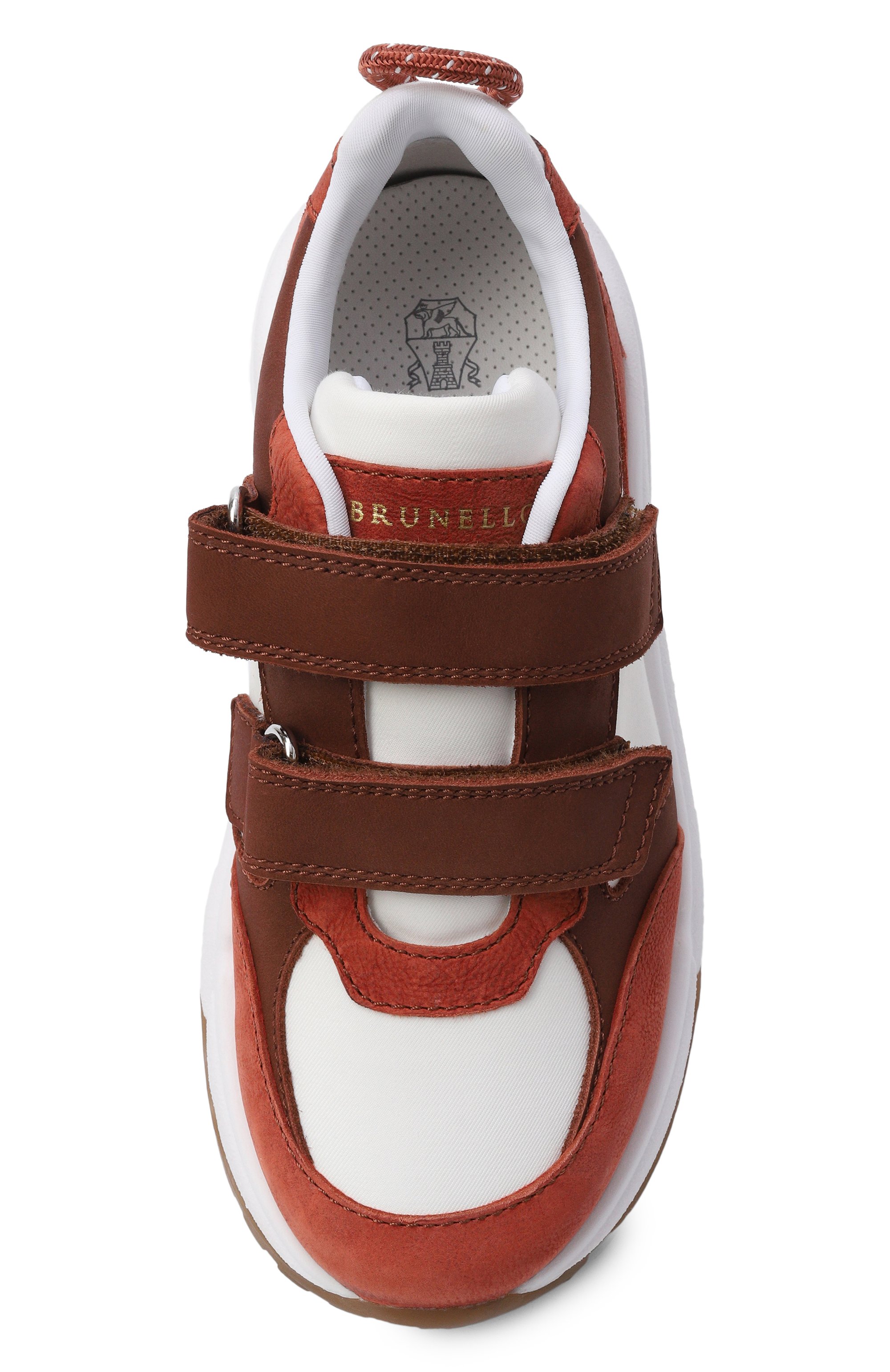 Комбинированные кроссовки BRUNELLO CUCINELLI, арт. BU0XDZA166, фото 4