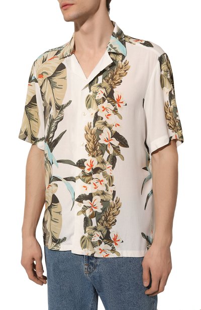 Рубашка из вискозы BOSS ORANGE, арт. 50489217, фото 3