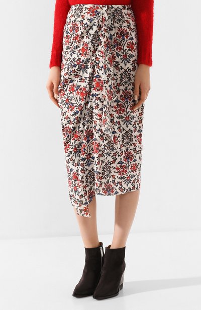 Шелковая юбка ISABEL MARANT, арт. JU1102-20P020I/FABIANA, фото 3