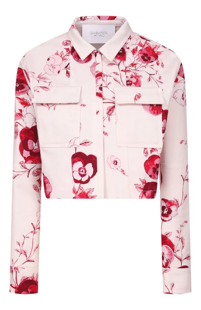 Женская хлопковая куртка GIAMBATTISTA VALLI, арт. 26SSPVCA6105/34PRI