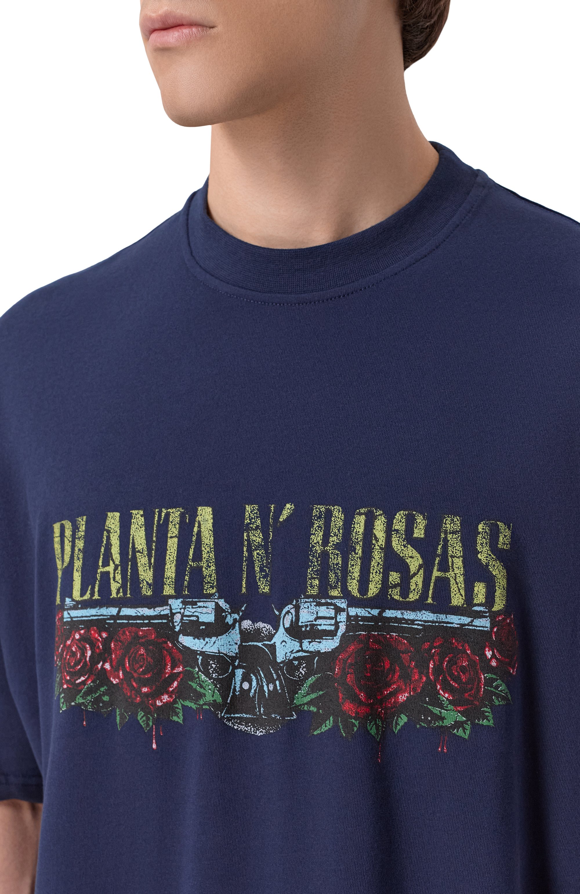 Хлопковая футболка PLANTA ROSA, арт. PR/T01/PLANTA-ROSAS/220VELVET, фото 6