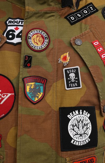 Хлопковая куртка DSQUARED2, арт. S74AM1169/S49605, фото 5