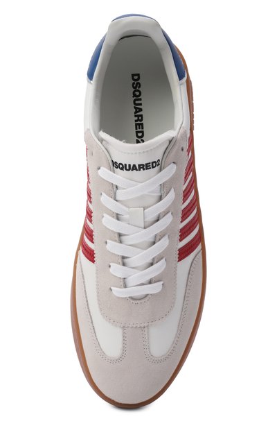 Кожаные кеды boxer DSQUARED2, арт. SNM0475/18907438, фото 5