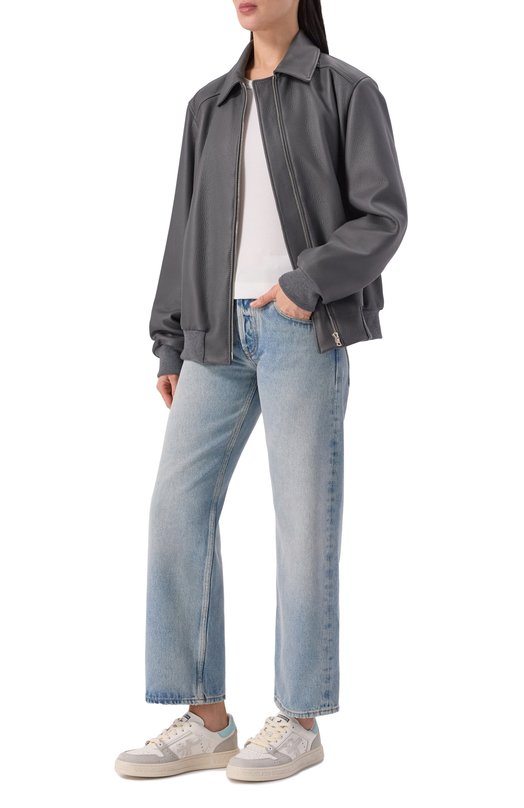 Кожаные кеды Quinn-D Premiata QUINND/VAR 8213 Кремовый  QUINND/VAR 8213 Фото 3