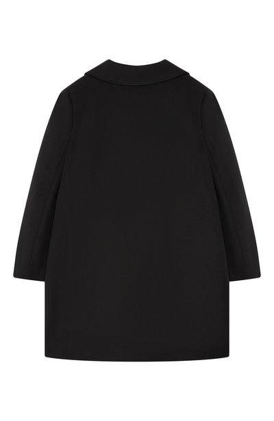 Пальто ELIE SAAB JUNIOR черного цвета по цене 79500 руб., арт. EFCT003/TS1059, фото 2 Пальто ELIE SAAB JUNIOR, арт. EFCT003/TS1059, фото 2