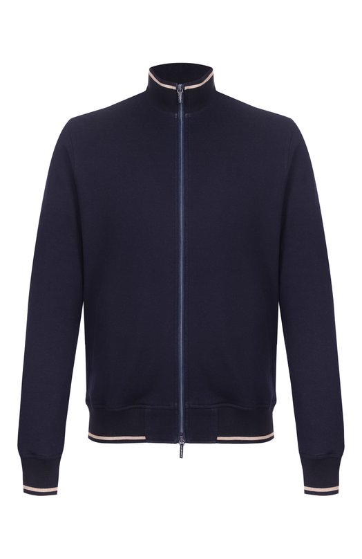 Хлопковая толстовка Capobianco 20M461.TS00. Синий 20M461.TS00.