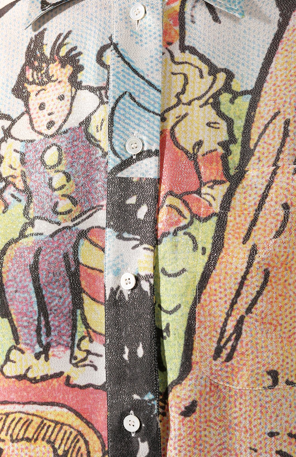 Платье из шелка и шерсти LANVIN, арт. RW-DR372I-4490-E20, фото 5