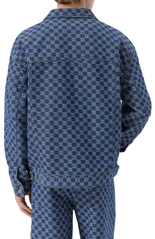 Джинсовая куртка Ksubi MFA25JK013 Синий  MFA25JK013 Фото 4