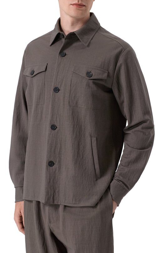 Куртка-рубашка Harris Wharf London CH9320PYF/PYF Серый  CH9320PYF/PYF Фото 3